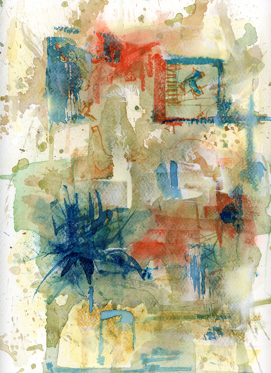 "A Caged Bird Sings" - Original Artwork