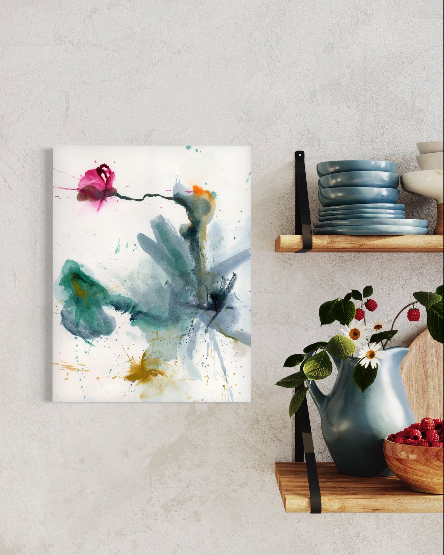 Birth of A Rose - Art Print