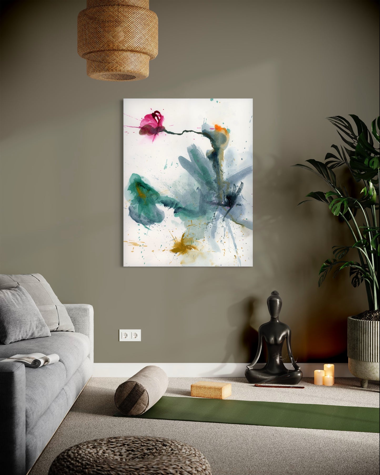Birth of A Rose - Art Print