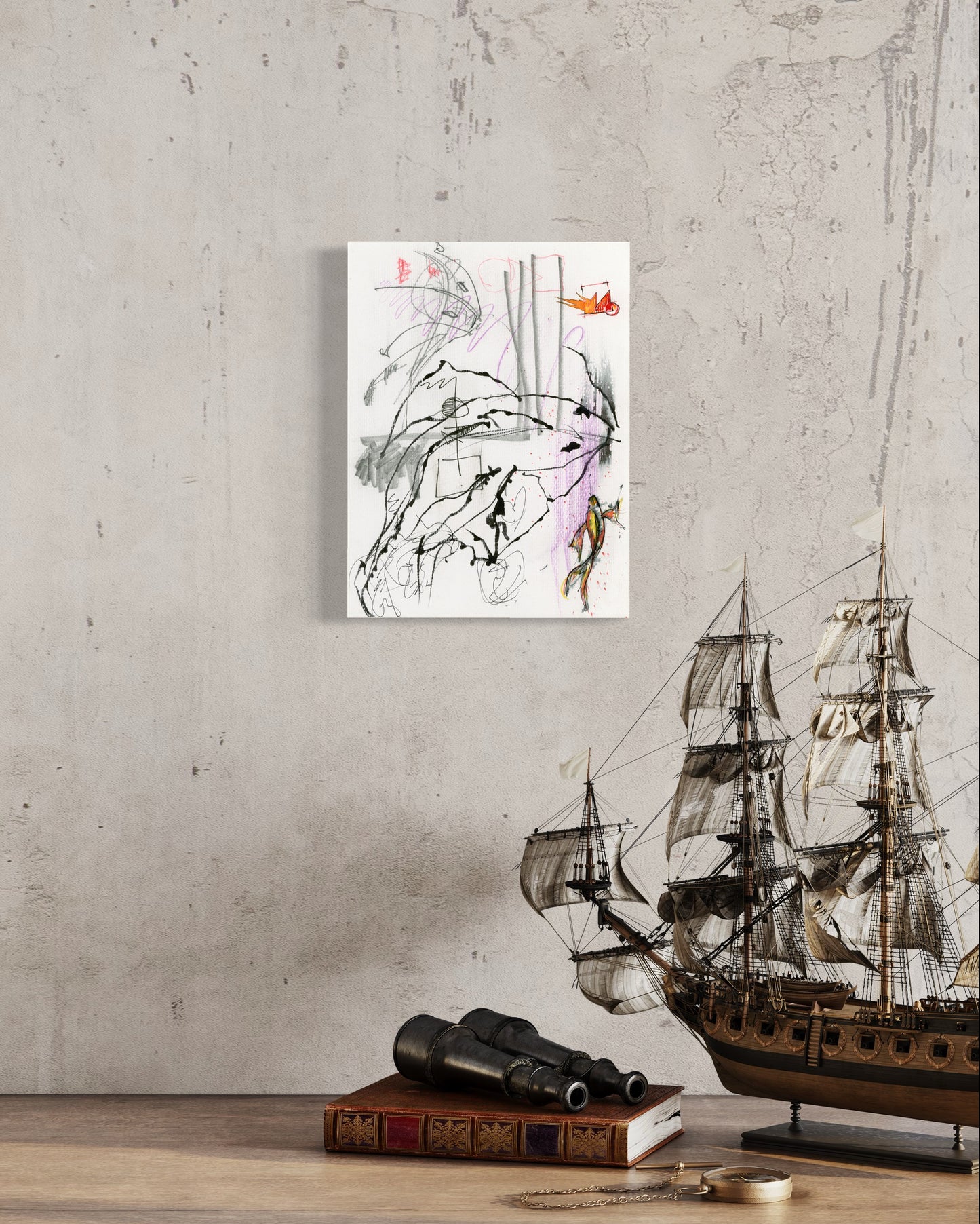 Koi Fish 1A - Art Print