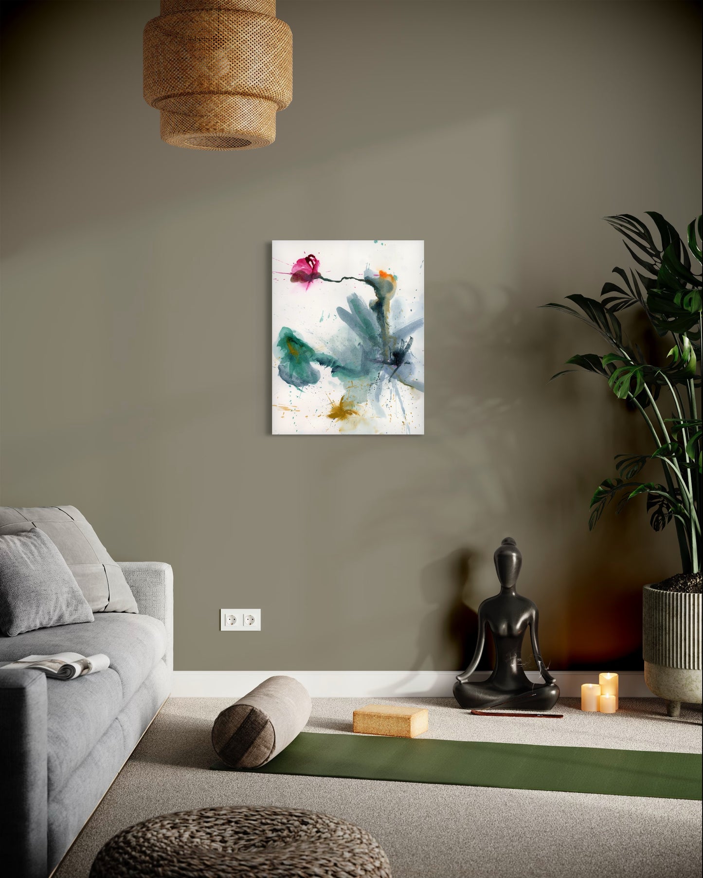 Birth of A Rose - Art Print