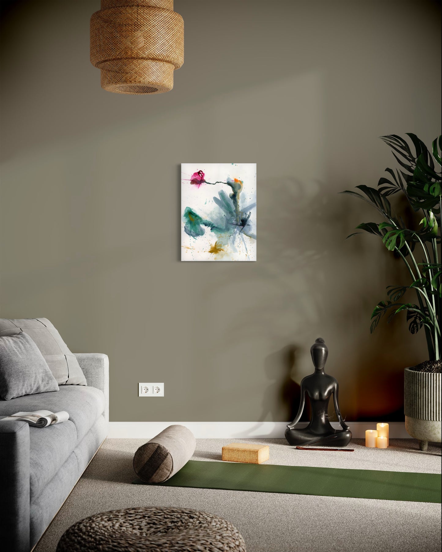 Birth of A Rose - Art Print