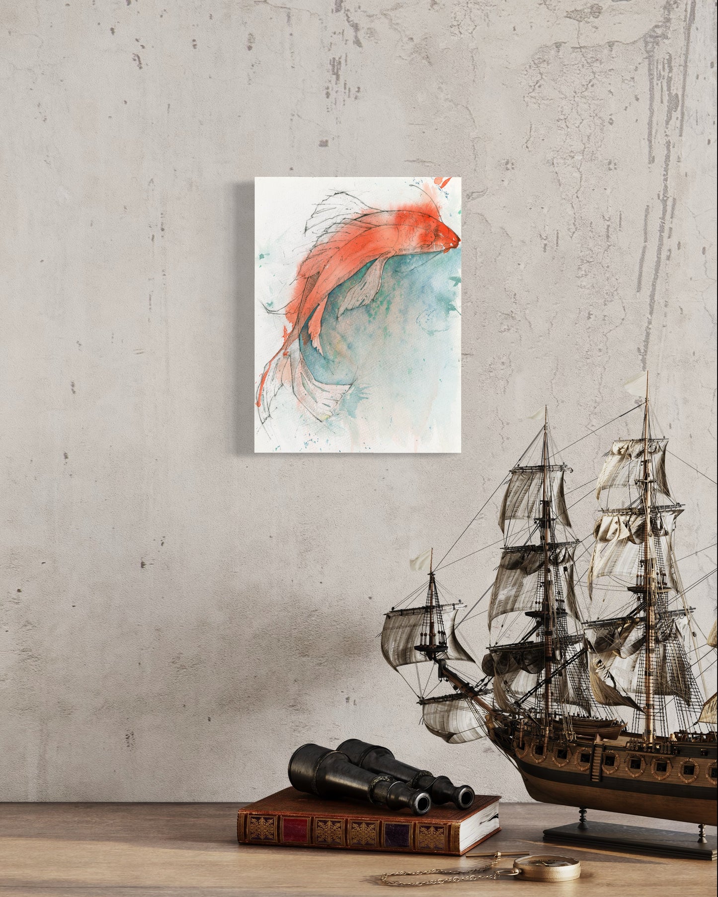 Koi Fish 1B - Art Print
