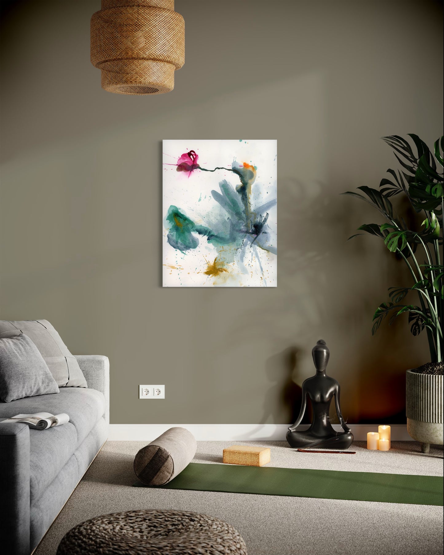 Birth of A Rose - Art Print