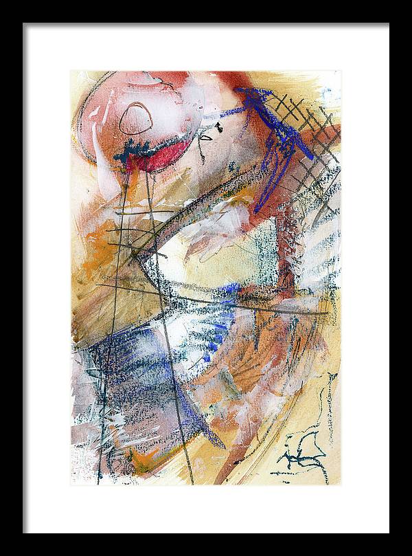 Red Life Buoy - Framed Print