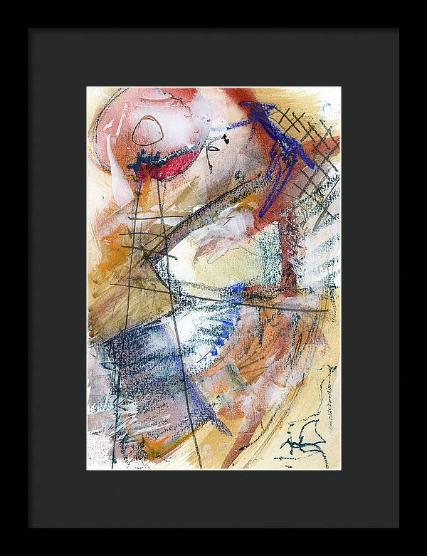 Red Life Buoy - Framed Print