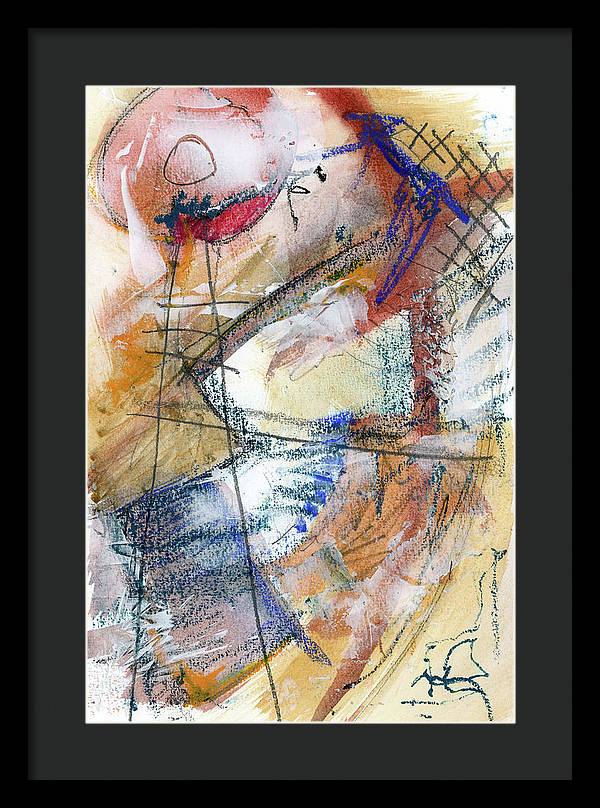 Red Life Buoy - Framed Print