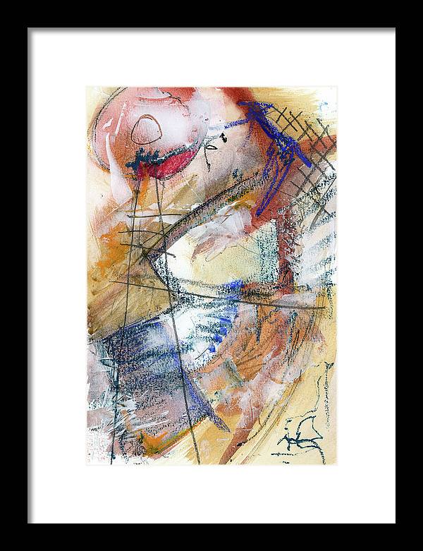 Red Life Buoy - Framed Print