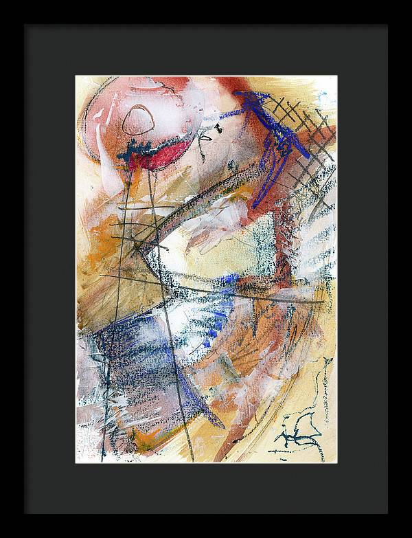 Red Life Buoy - Framed Print