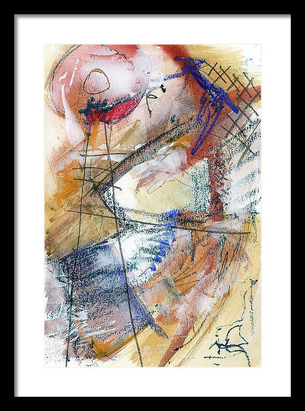 Red Life Buoy - Framed Print