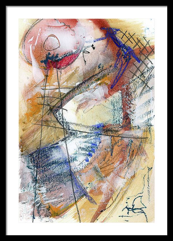 Red Life Buoy - Framed Print