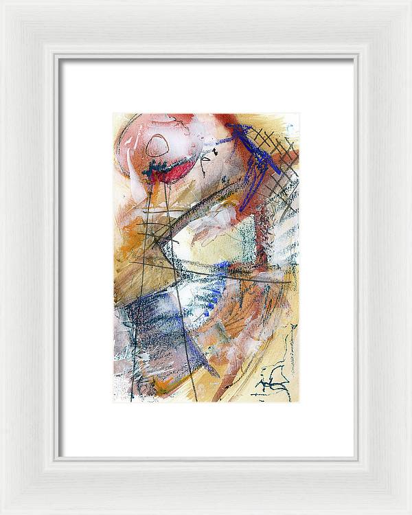 Red Life Buoy - Framed Print