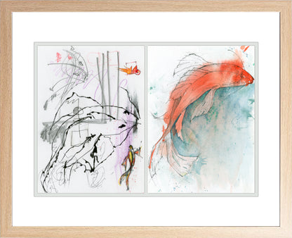 Koi Fish 1B - Art Print