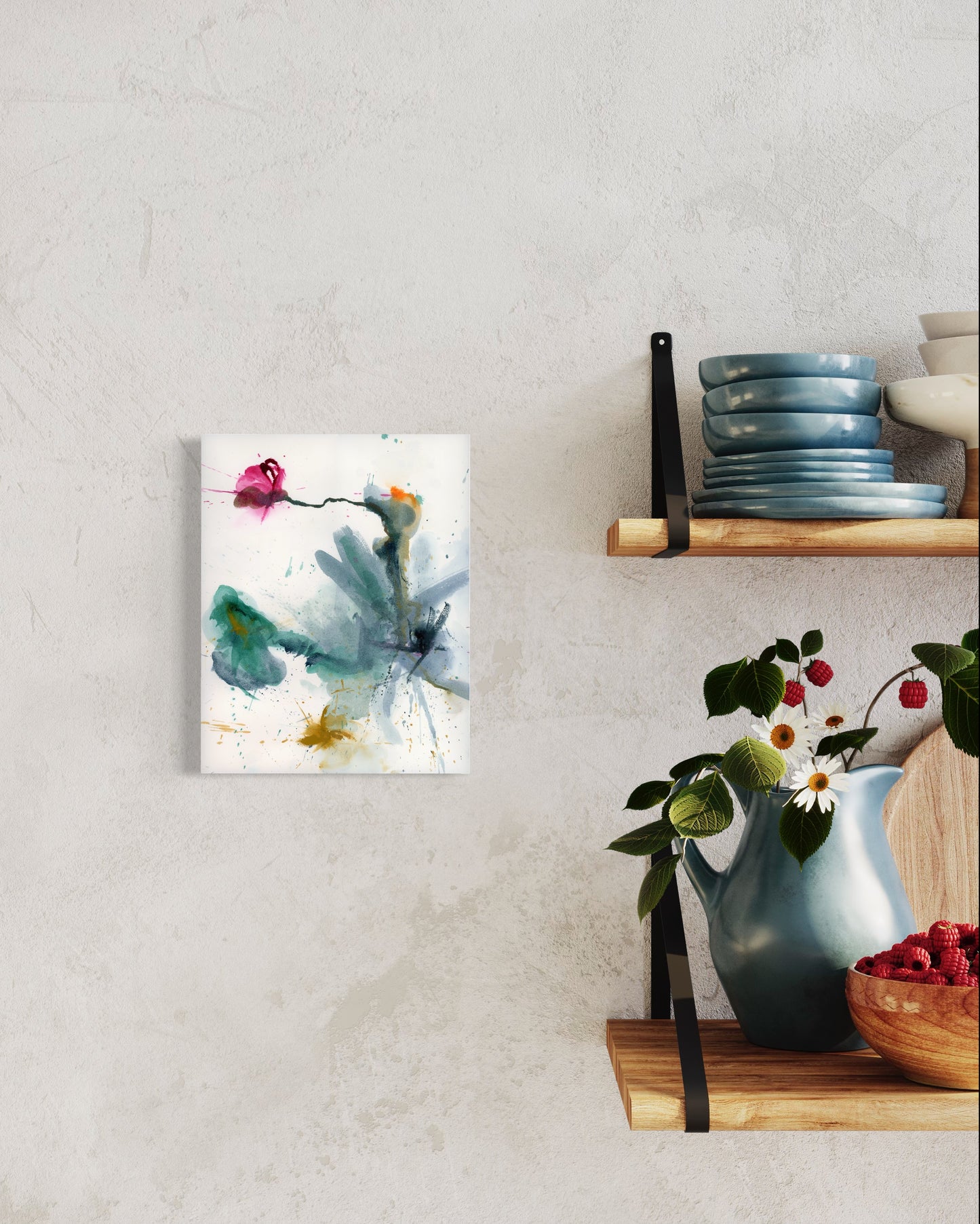Birth of A Rose - Art Print