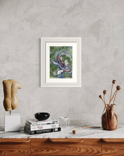 Koi Fish 3.0 - Framed Print