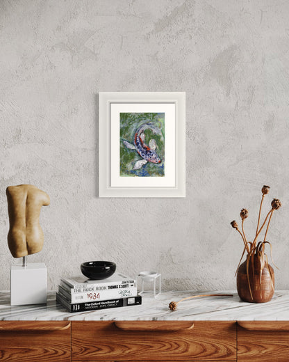 Koi Fish 3.0 - Framed Print