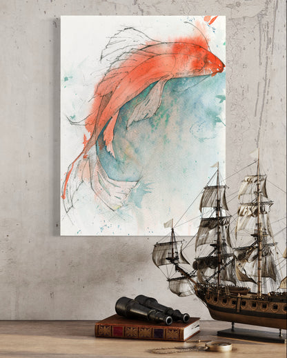 Koi Fish 1B - Art Print
