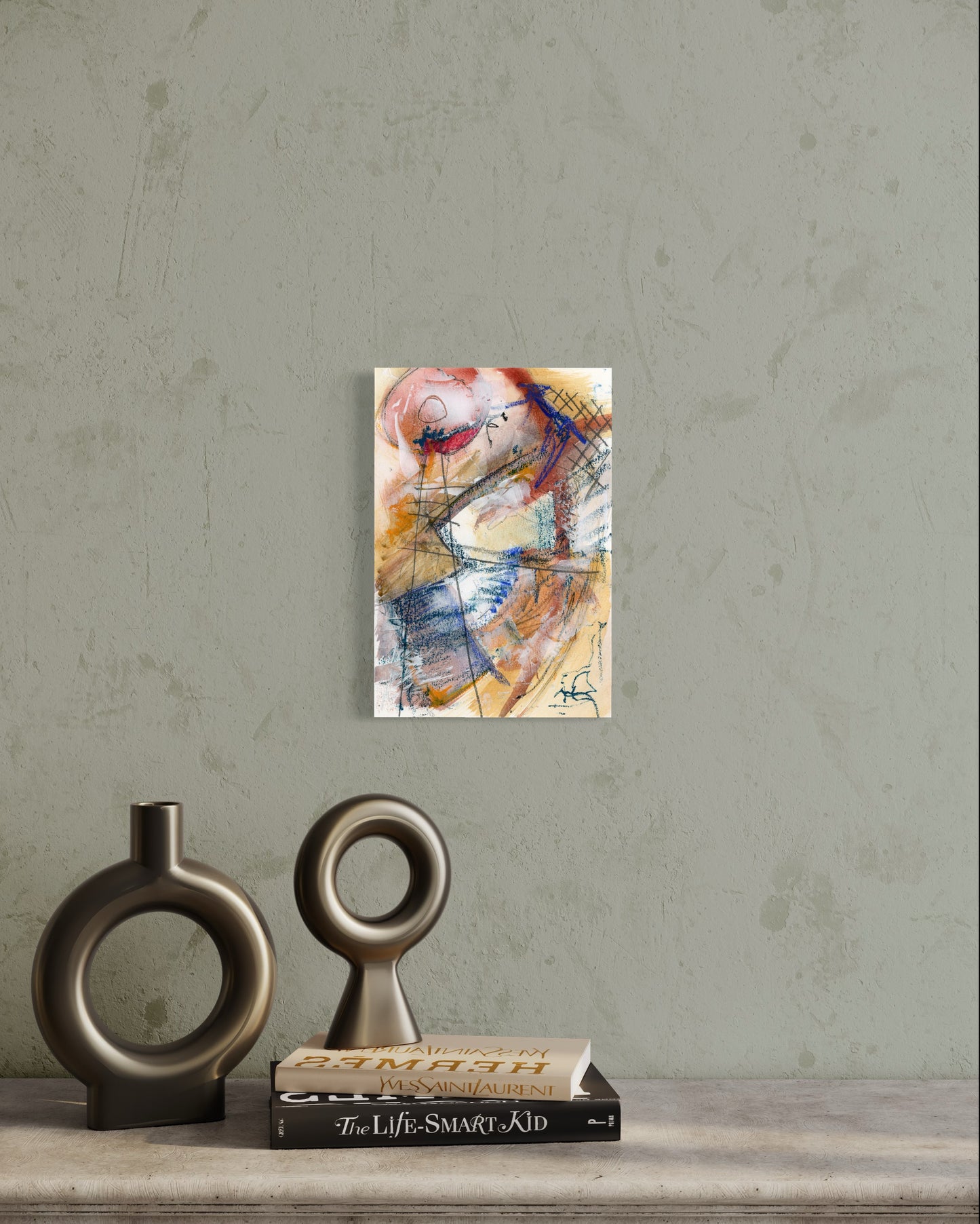 Red Life Buoy - Art Print