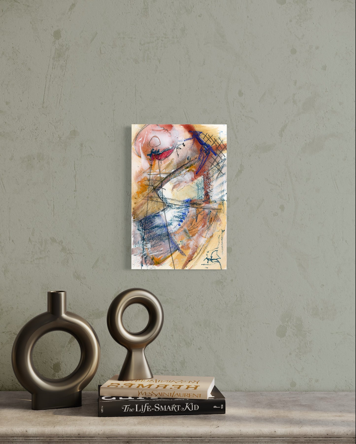 Red Life Buoy - Art Print