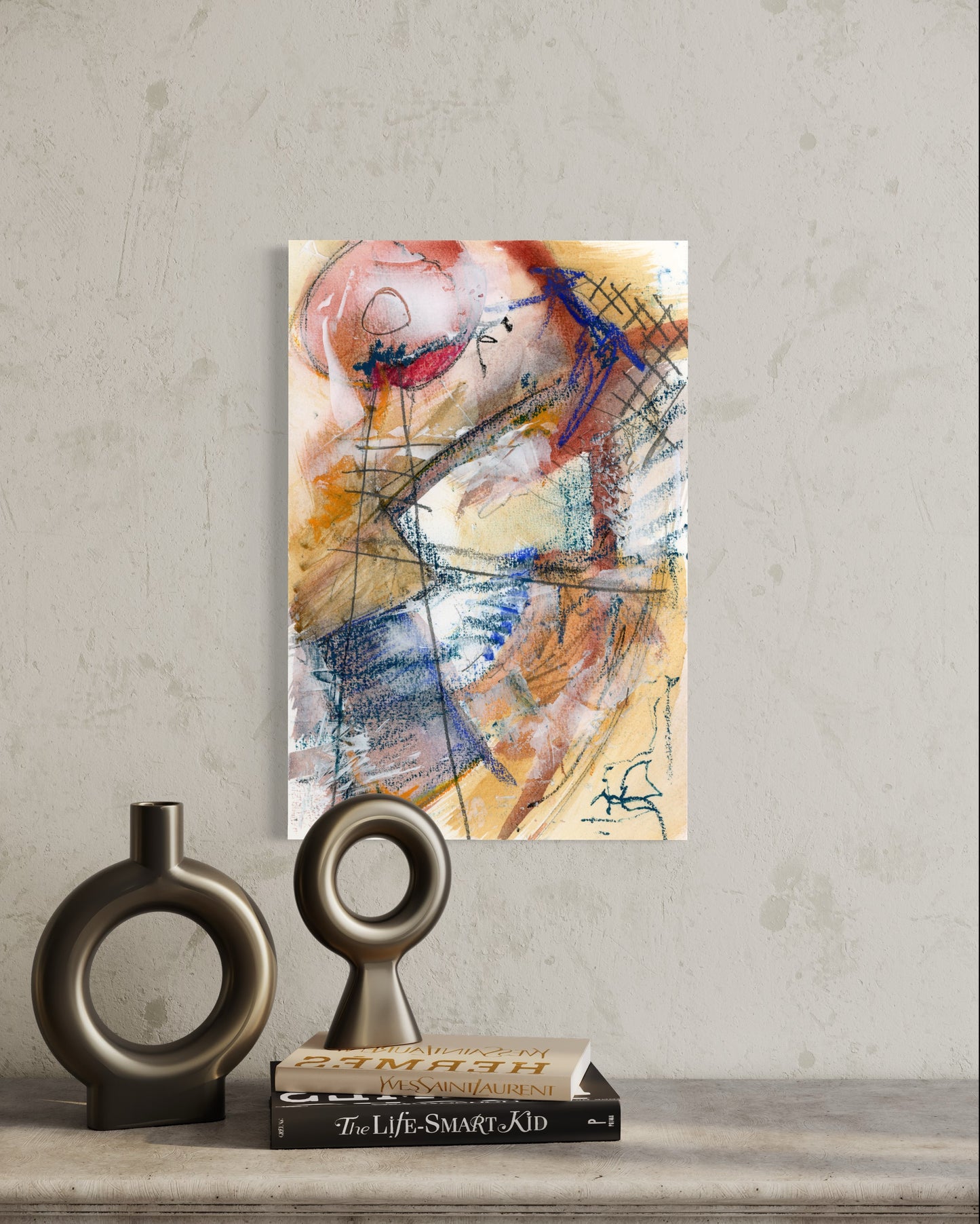 Red Life Buoy - Art Print