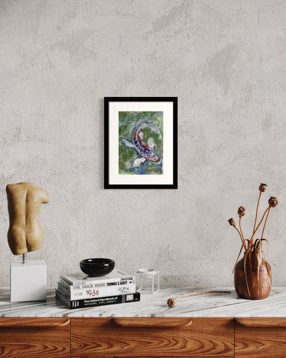 Koi Fish 3.0 - Framed Print