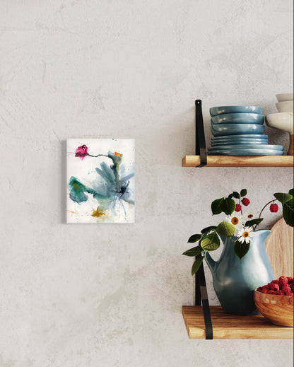 Birth of A Rose - Art Print