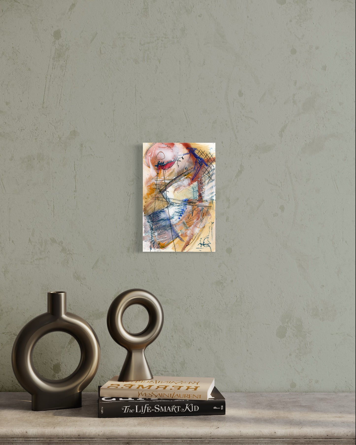 Red Life Buoy - Art Print