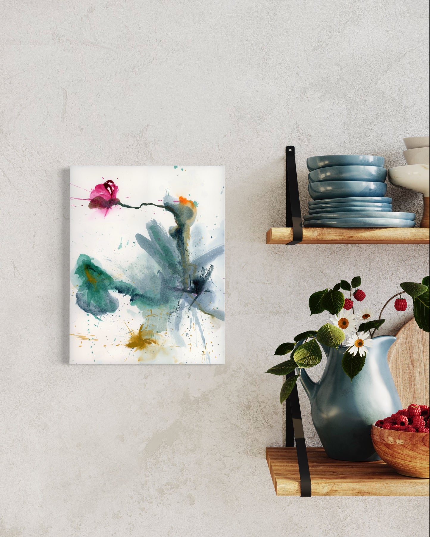 Birth of A Rose - Art Print