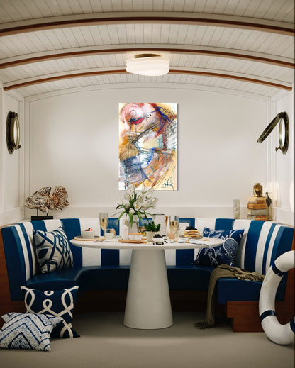 Red Life Buoy - Art Print