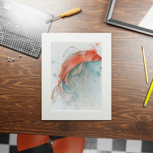 Fine Art Prints (Passepartout Paper Frame)