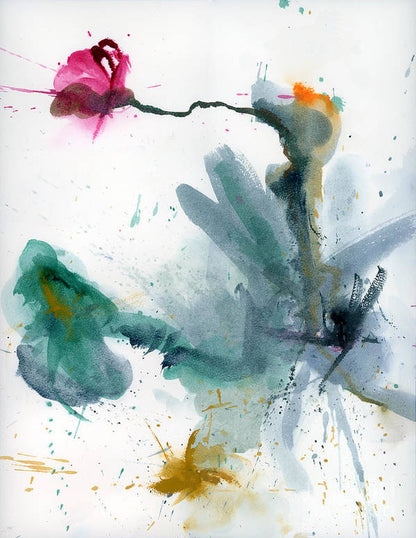 Birth of A Rose - Art Print