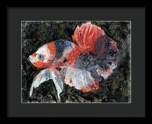 Koi Fish 2.0 - Framed Print