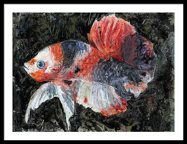 Koi Fish 2.0 - Framed Print
