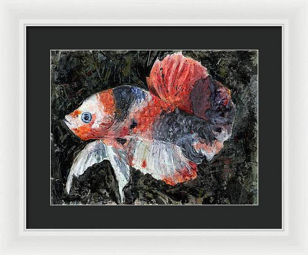 Koi Fish 2.0 - Framed Print