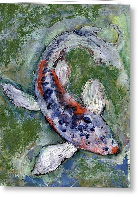 Koi Fish 3.0 - Greeting Card